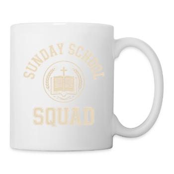 Sunday School Squad Emblem - Mug - white - Right