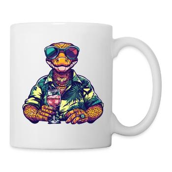 Snake Cobra Comic Summer - Mug - white - Right