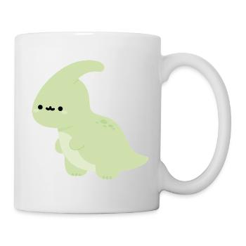 Parasaurolophus Perry - Tasse - Weiß - Rechts