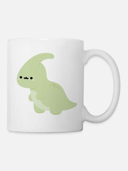 Parasaurolophus Perry - Tasse - Weiß