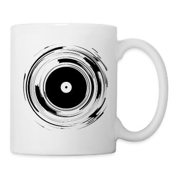 DJ Record - Mug blanc - blanc - Droite