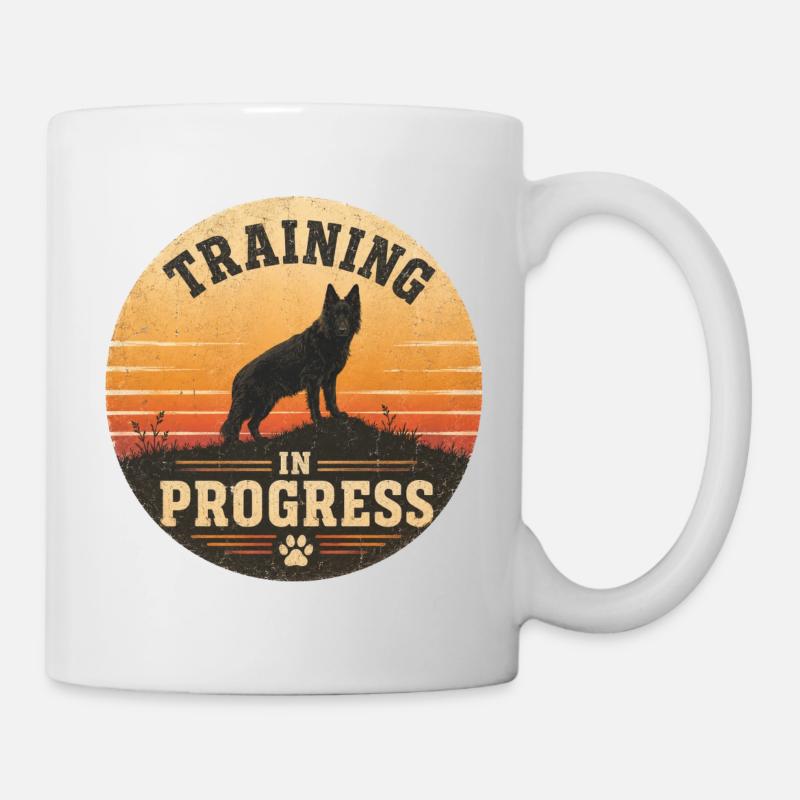 Training in Progress - Tasse - Weiß