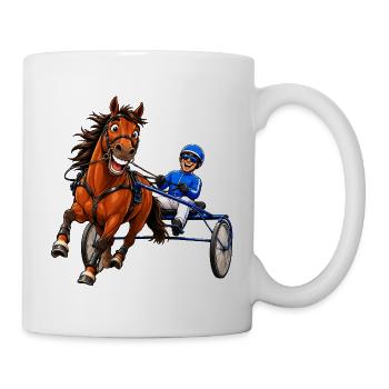 Laughing Trotter - Mug - white - Right