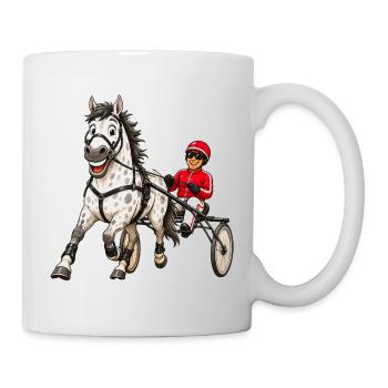 Trotter funny - Mug - white - Right