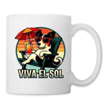 VIVA EL SOL - Tasse - Weiß - Rechts