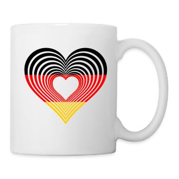 Germany Heart Germany - Mug - white - Right