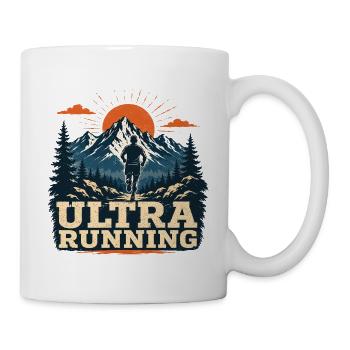 Ultra course à pied - Mug blanc - blanc - Droite