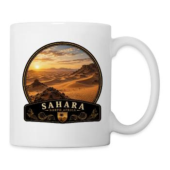 Vacances d’aventure au Sahara Désert Maroc, Afrique du Nord - Mug blanc - blanc - Droite
