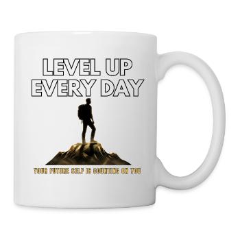 Level Up Every Day - Mug - white - Right