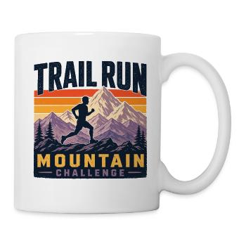 Trail Run - Mountain Challenge - Mug - white - Right