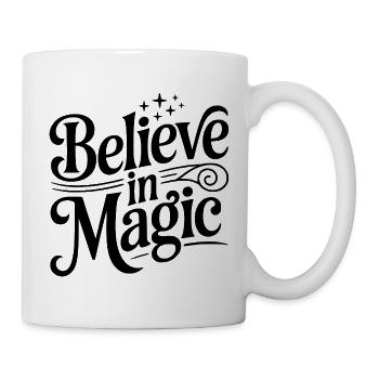 an Magie glauben - Tasse - Weiß - Rechts