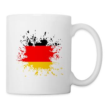 Deutschland Germany - Tasse - Weiß - Rechts