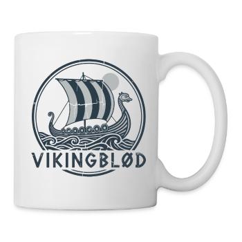 Sweat Viking Blood du navire en détresse Viking - Mug blanc - blanc - Droite