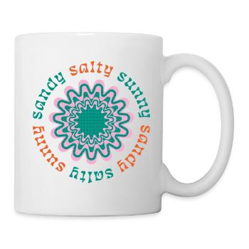 Salty Soul Mandala - Mug - white - Right