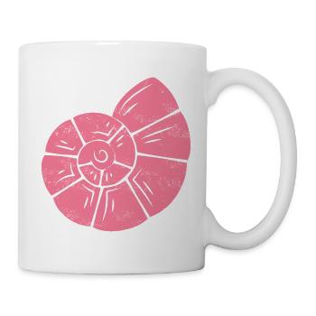 Pink Shell Spiral - Mug - white - Right