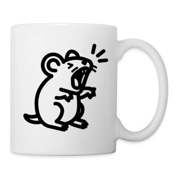 souris - Mug blanc - blanc - Droite