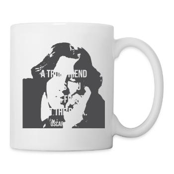 Oscar Wilde quote About Friendship - Mug - white - Right