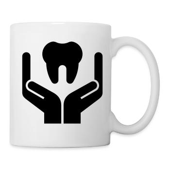 Dentiste, hygiène dentaire, cabinet dentaire - Mug blanc - blanc - Droite