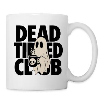 Coffee Ghost Spooky Morning - Tasse - Weiß - Rechts
