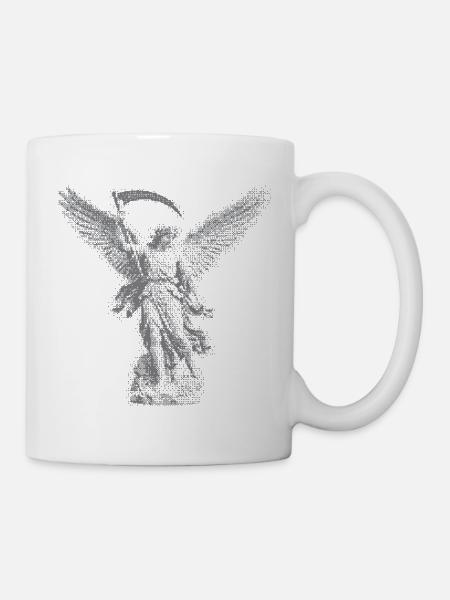 Engel mit der Sense - Tasse - Weiß
