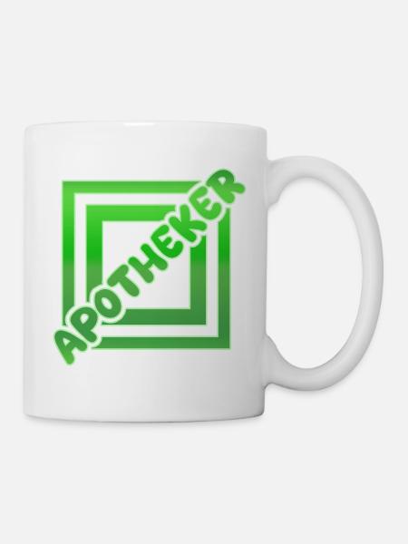 Berufung Apotheker - Tasse - Weiß