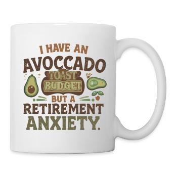 Avocat - Mug blanc - blanc - Droite