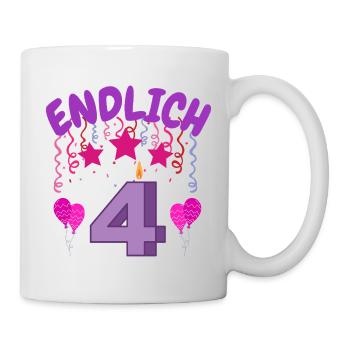 enfin 4 - Mug blanc - blanc - Droite