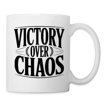Victoire sur le chaos - Mug blanc - blanc - Droite