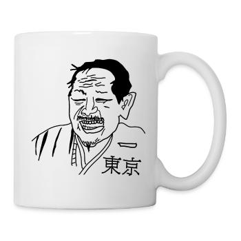 Manga japanischer Manga Tokyo  - Tasse - Weiß - Rechts