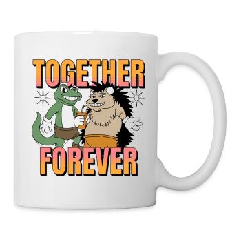 Ensemble, Compagnons pour toujours - Mug blanc - blanc - Droite