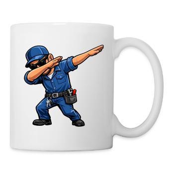 Dabbing Caretaker - Mug - white - Right