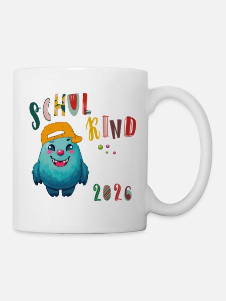 Einschulung 2026 - Tasse - Weiß