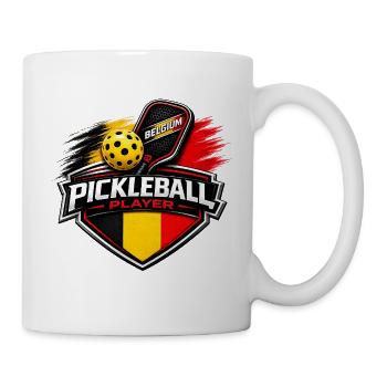 Pickleball BELGIUM - Mug - white - Right