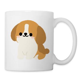 Charmant Épagneu - Mug blanc - blanc - Droite