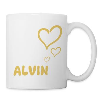 Alvin as a name - Mug - white - Right