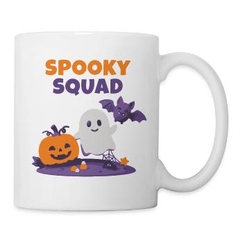 Spooky-Spooky Squad – Süßes Halloween T-Shsquad - Tasse - Weiß - Rechts