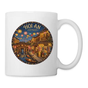 Hoi An, Vietnam - Mug blanc - blanc - Droite