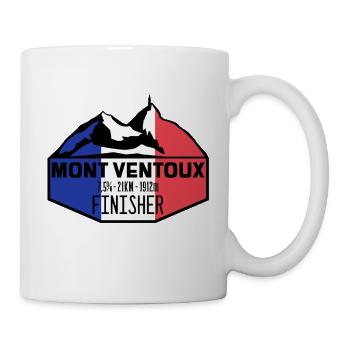 Mont Ventoux Finisher - Tasse - Weiß - Rechts