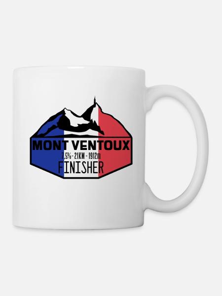 Mont Ventoux Finisher - Tasse - Weiß