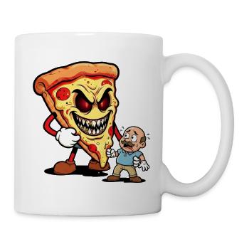 Pizza Monster Menace - Mug - white - Right
