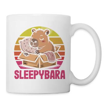 La vie est meilleure avec les capybaras - Mignon rongeur - Mug blanc - blanc - Droite