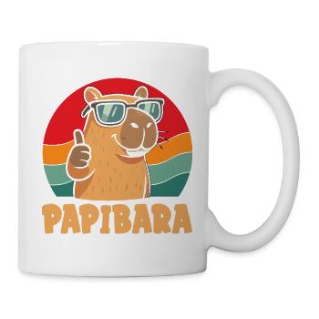 Life is Better with Capybaras - Süßes Nagetier - Tasse - Weiß - Rechts