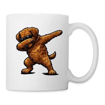Dabbing Chesapeake Bay Retriever - Mug - white - Right