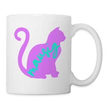 Chat Souris - Mug blanc - blanc - Droite