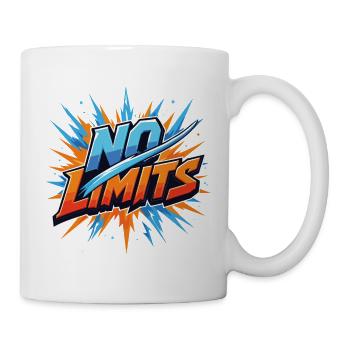 No Limits Motivation Sports Gaming Saying Design - Mug - white - Right