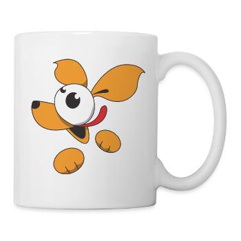 Cute Comic Dog - Mug - white - Right
