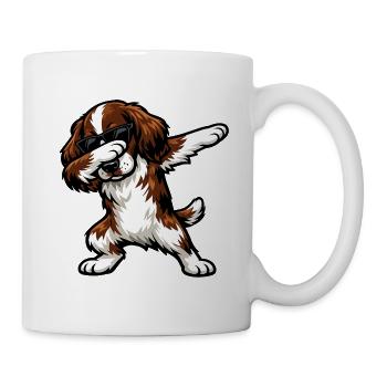 Épanouissement du Springer Anglais - Mug blanc - blanc - Droite