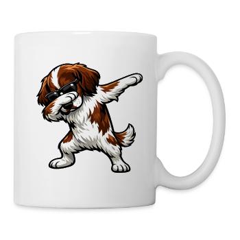 Épanouissement du French Spaniel - Mug blanc - blanc - Droite