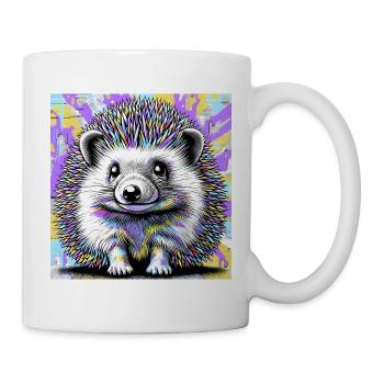 hedgehog - Mug - white - Right