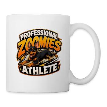 Miniature Pinscher - Mug - white - Right